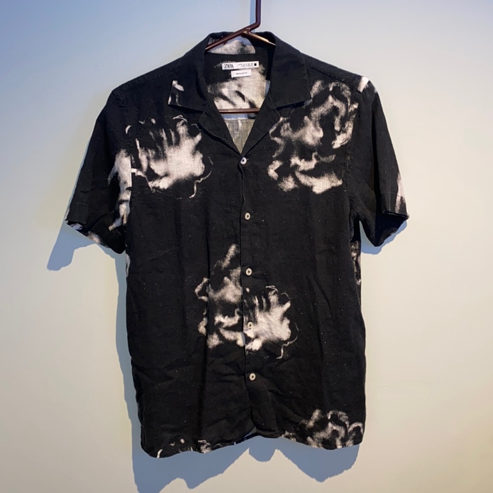 Zara Regular Fit Button Down Shirt